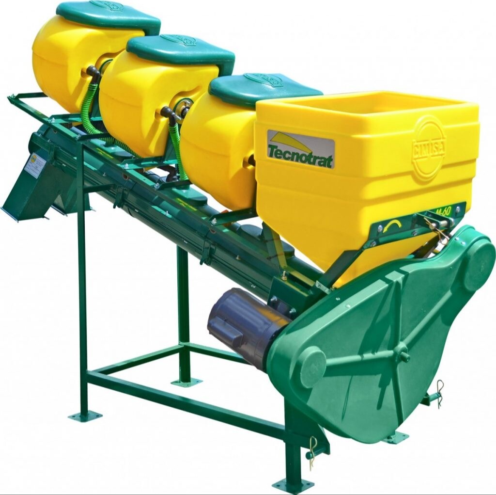 TRATAMIENTO DE SEMILLAS M60 con 3 cajas para líquidos Soto