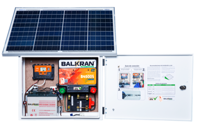 Kit Solar Cerca – Impulsor Solar B4500S 100Km 135 Ha- Marca BALKRAN Incluye  envío! - SOCIAL SOLAR