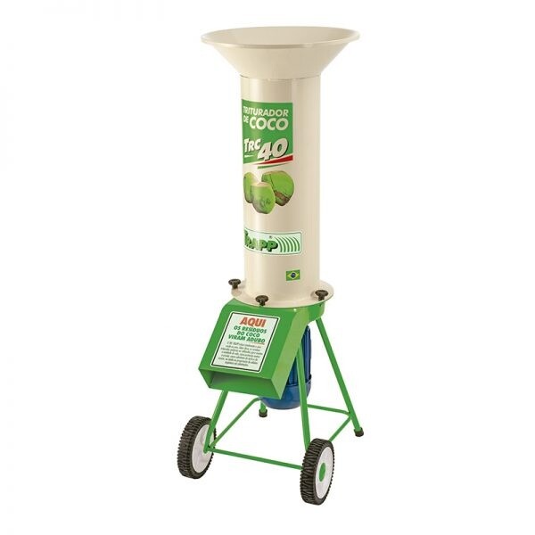 TRITURADOR DE COCOS CON MOTOR JTRC40