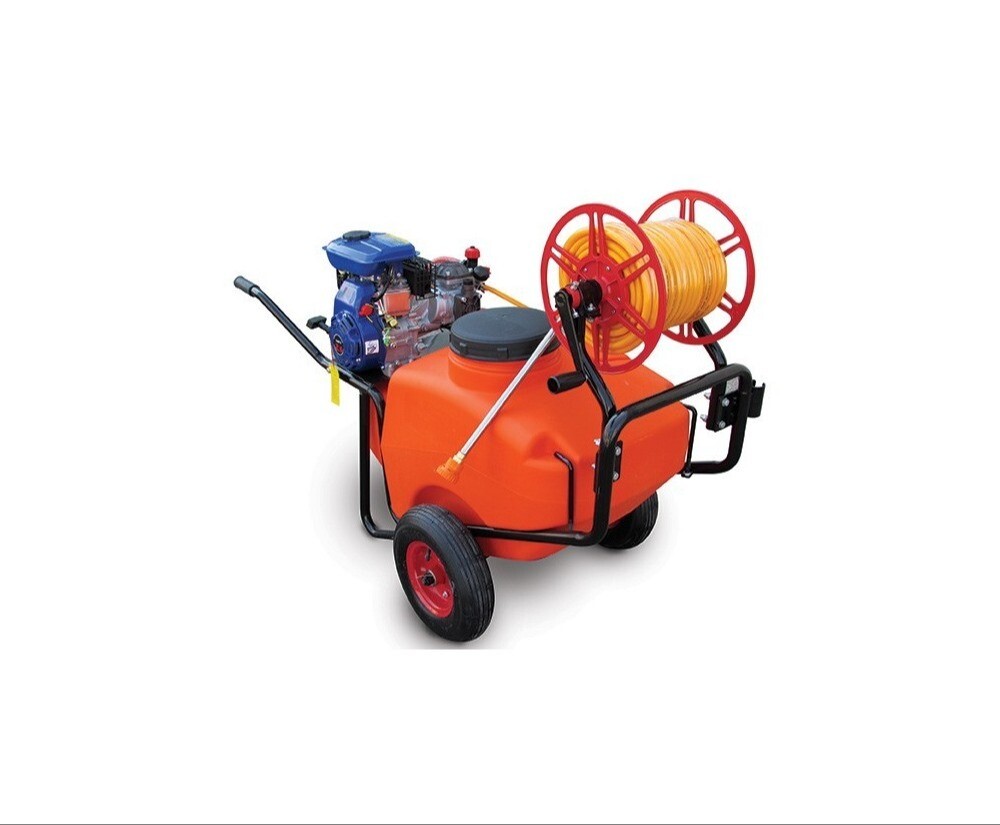 CARRETILLA PULVERIZADORA MOTOR GASOLINA 4T-100LT